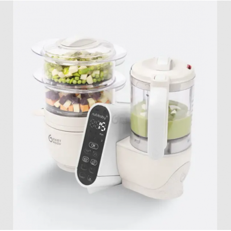 BabyMoov - Robot culinaire Duo Meal - Beige minéral