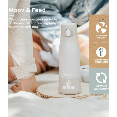 BabyMoov - Chauffe-biberon portable Moov & Feed