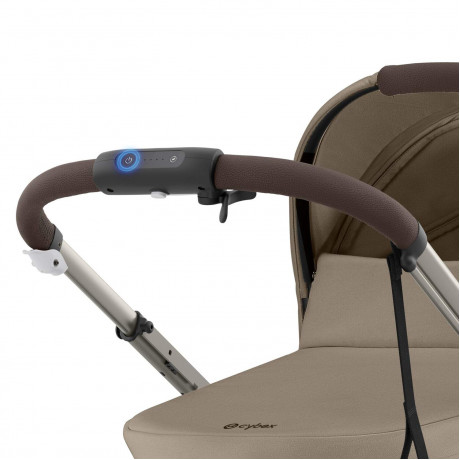 Cybex - Poussette e-Gazelle S - Taupe/Almond Beige