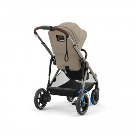 Cybex - Poussette e-Gazelle S - Taupe/Almond Beige