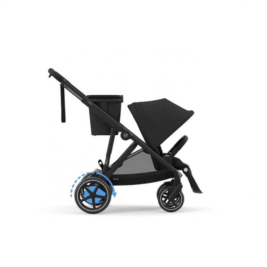 Cybex - Poussette e-Gazelle S - Black/Moon Black