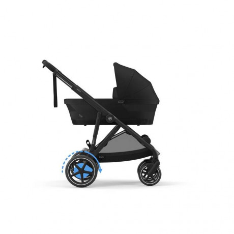 Cybex - Poussette e-Gazelle S - Black/Moon Black