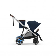 Cybex - Poussette e-Gazelle S - Silver/Ocean Blue