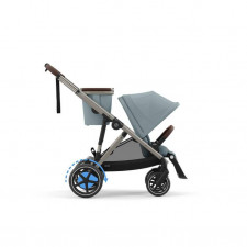 Cybex - Poussette e-Gazelle S - Taupe/Stormy Blue