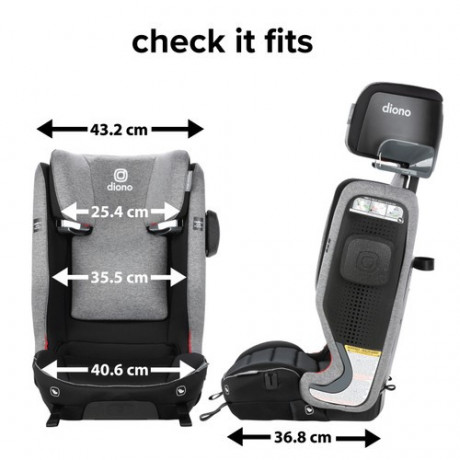 Diono - Siège d'auto booster Monterey 6DXT SafePlus