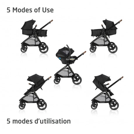 Maxi-Cosi - Système de voyage modulaire 5-en-1 Zelia Luxe