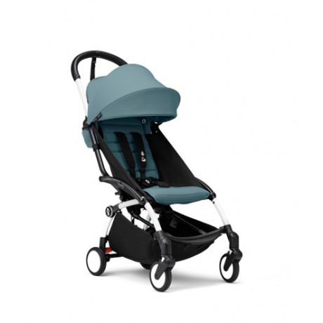 Stokke - Poussette YOYO³ à partir de 6 mois - Châssis blanc