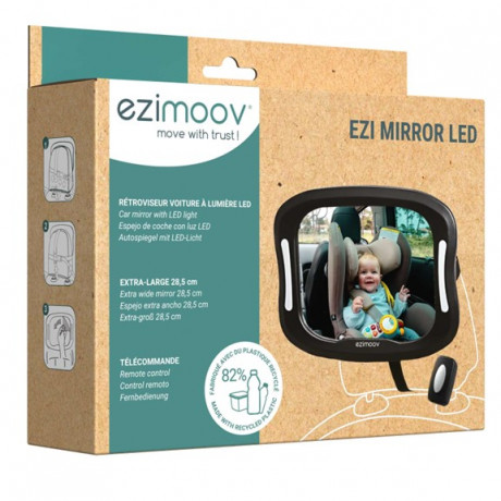 Ezimoov - Rétroviseur arrière à lumière LED