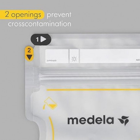 Medela - Sachets de conservation pour lait maternel faciles à utiliser