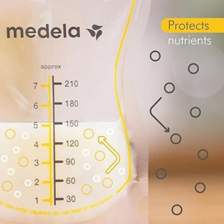 Medela - Sachets de conservation pour lait maternel faciles à utiliser