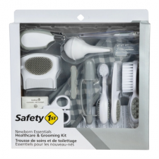 Safety 1st - Trousse de soins et de toilettage essentiels pour les nouveau-né - Gris