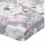 Lambs & Ivy - Drap pour lit de bébé en coton floral - Gris