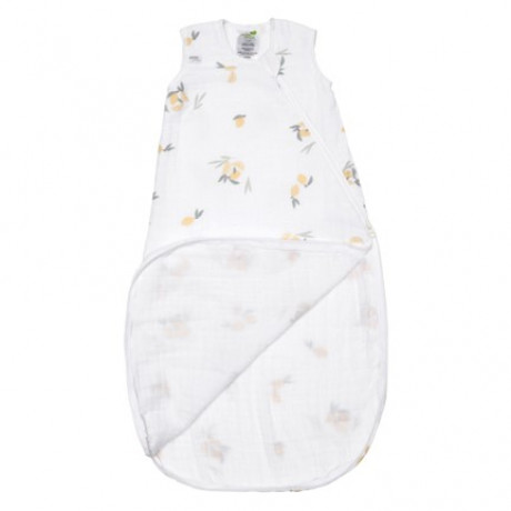 Perlimpinpin - Sac de nuit en coton mousseline (0.7TOG) - Citrons