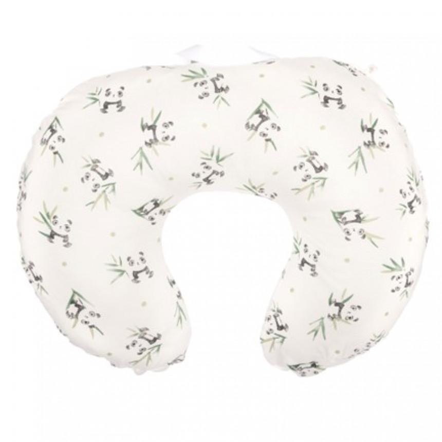 Perlimpinpin - Coussin d'allaitement en bambou - Pandas