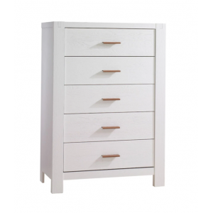 Natart - Toscano - Commode Haute 5 Tiroirs