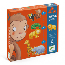 Djeco - Puzzle Ouistiti & ses amis 