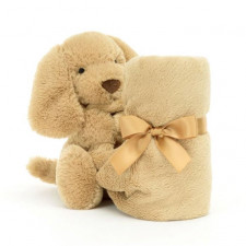 Jellycat - Peluche Bashful Chiot Soother - Toffee