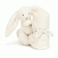 Jellycat - Peluche Bashful Lapin Soother - Crème