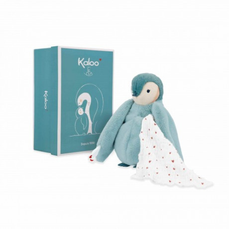 Kaloo - Peluche à bisous manchot - Vert